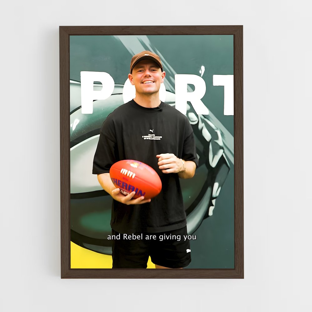 Poster Le Gardien de la Finale – affiche Football australien (vue 5)